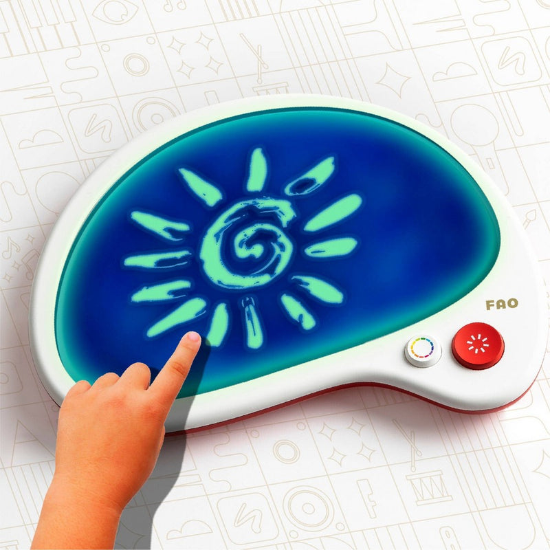 FAO Schwarz Mess-Free Glow Palette Musical LED Art Pad