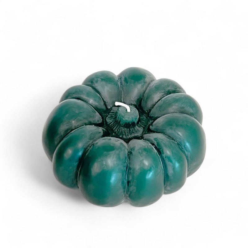 Unscented Pumpkin Shape Candle Blue - Bullseye's Playground