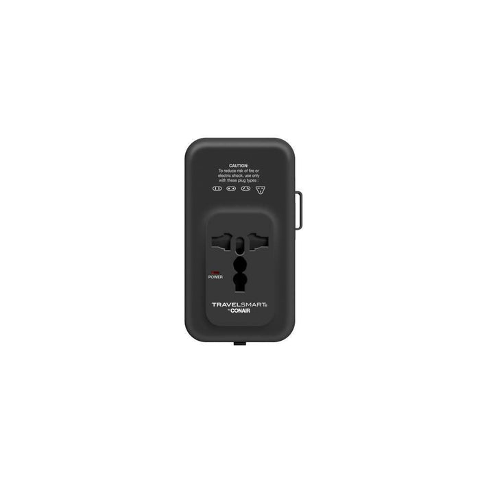 Travel Smart Does-It-All Adapter with Cables & USB-A & C Ports
