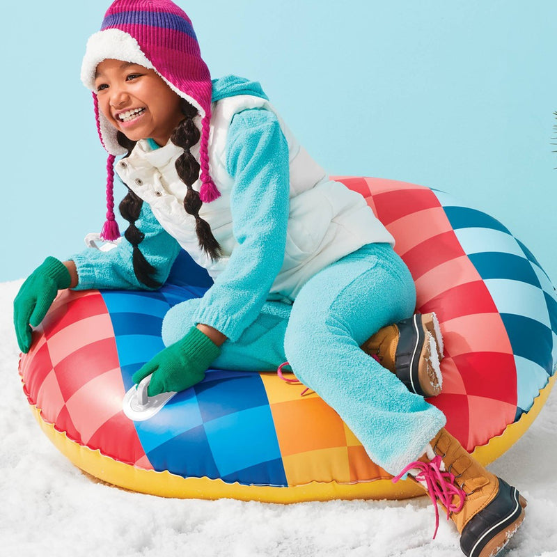 36" Checkered Snow Tube - Sun Squad