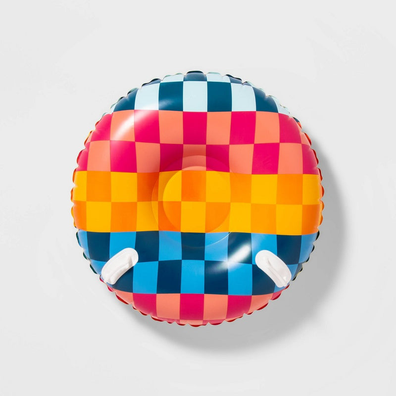 36" Checkered Snow Tube - Sun Squad