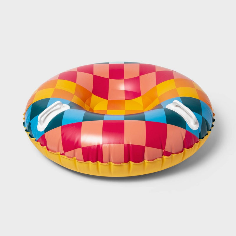 36" Checkered Snow Tube - Sun Squad