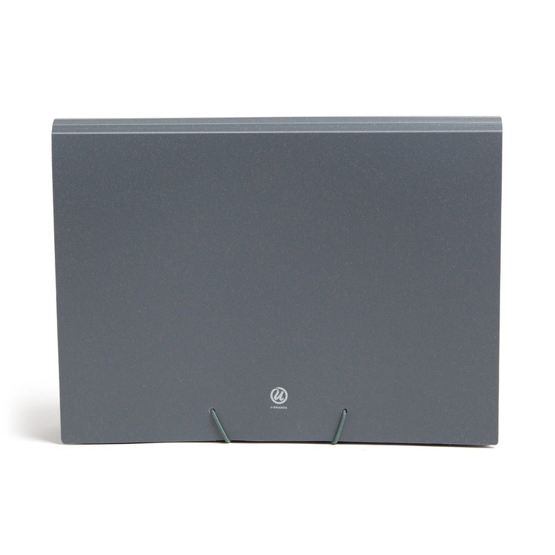 U Brands U Eco 24 Pocket Poly Expandable File Stone