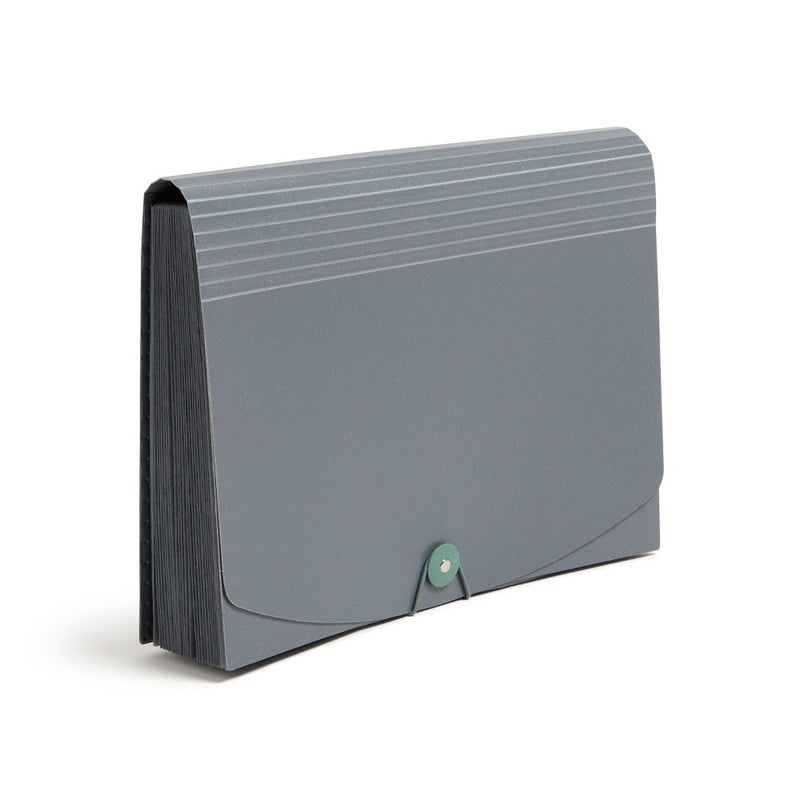 U Brands U Eco 24 Pocket Poly Expandable File Stone
