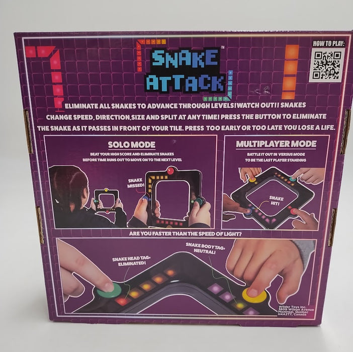 Snake Attack Handheld Electronic Game