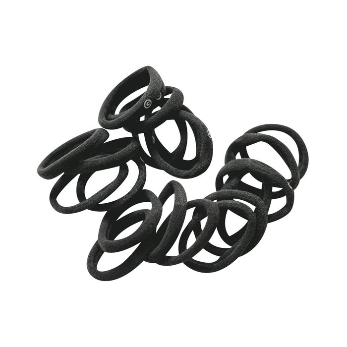 Gimme Beauty Mini Hair Tie Bands - Black - 20ct