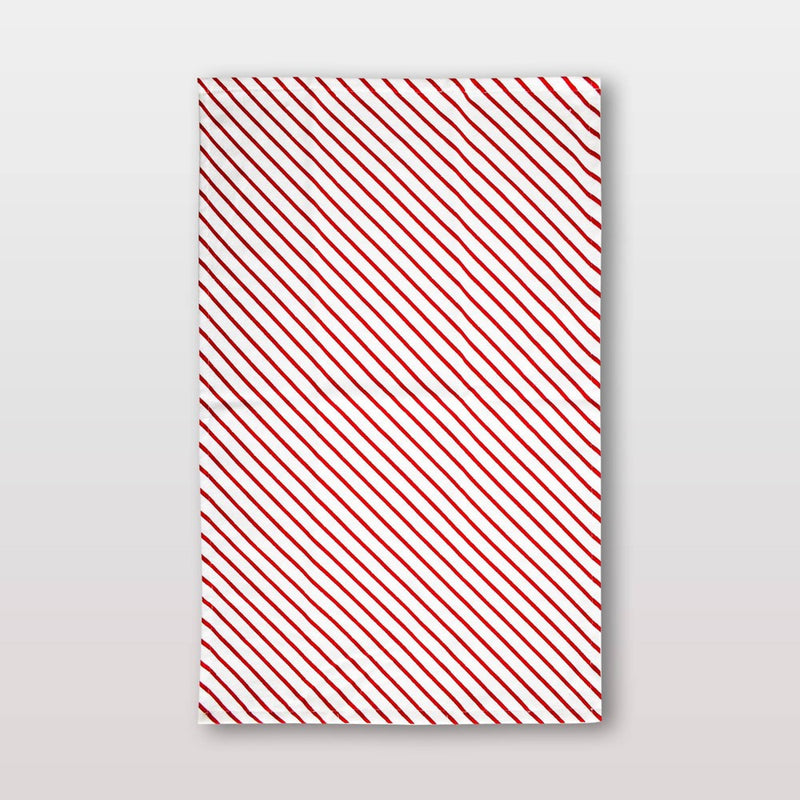 Christmas Striped Kitchen Towel Red - Wondershop