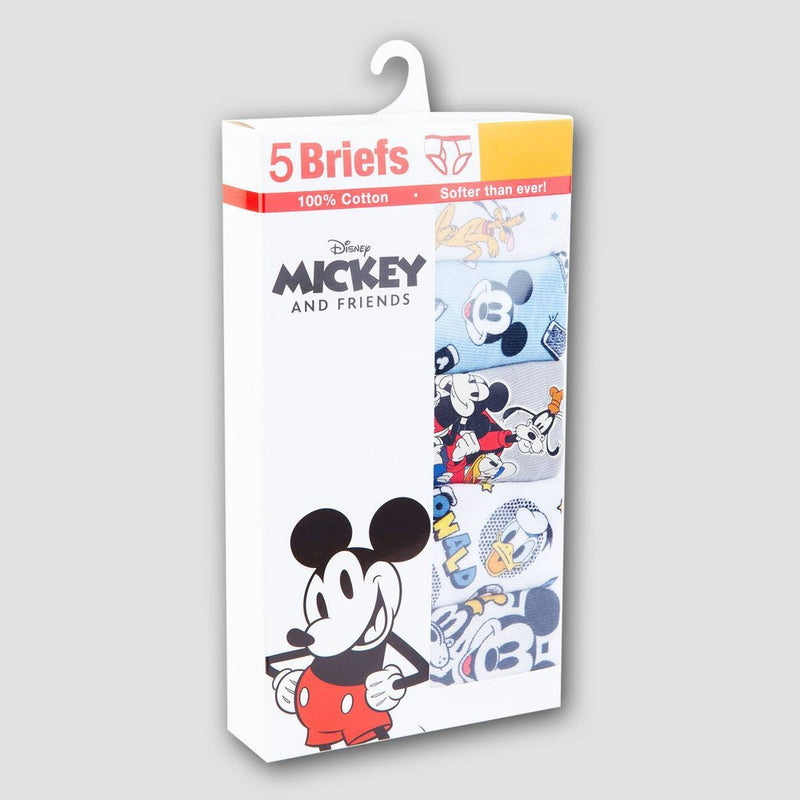 Boys' Mickey Mouse 5pk Briefs - 6