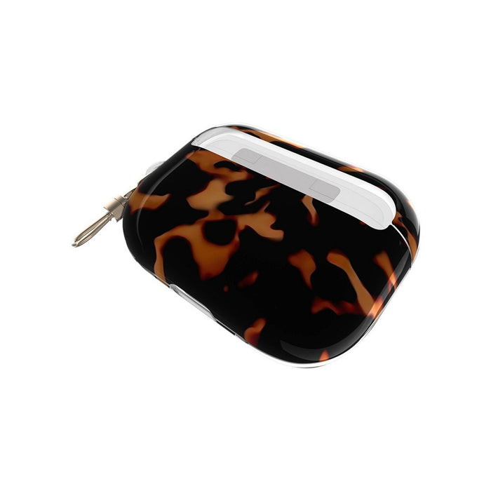 Kate Spade New York Apple AirPods Pro (2nd Generation) Protective Case - Transparent Tortoise/Black