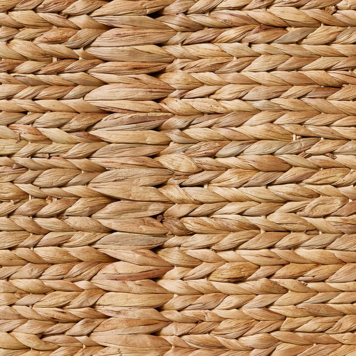 Natural Woven Storage Bench - Threshold designed with Studio McGee: Metal Frame, Fish Scale Pattern, No Assembly Required (LOCAL PICKUP ONLY)
