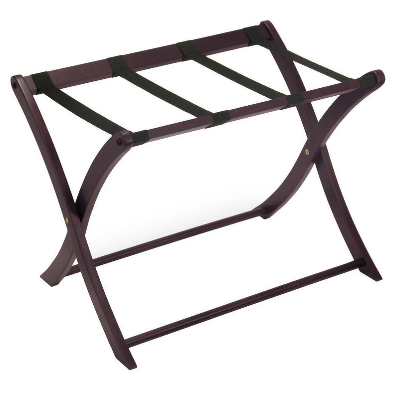 Scarlett Luggage Rack Espresso Brown - Winsome (LOCAL PICKUP ONLY)