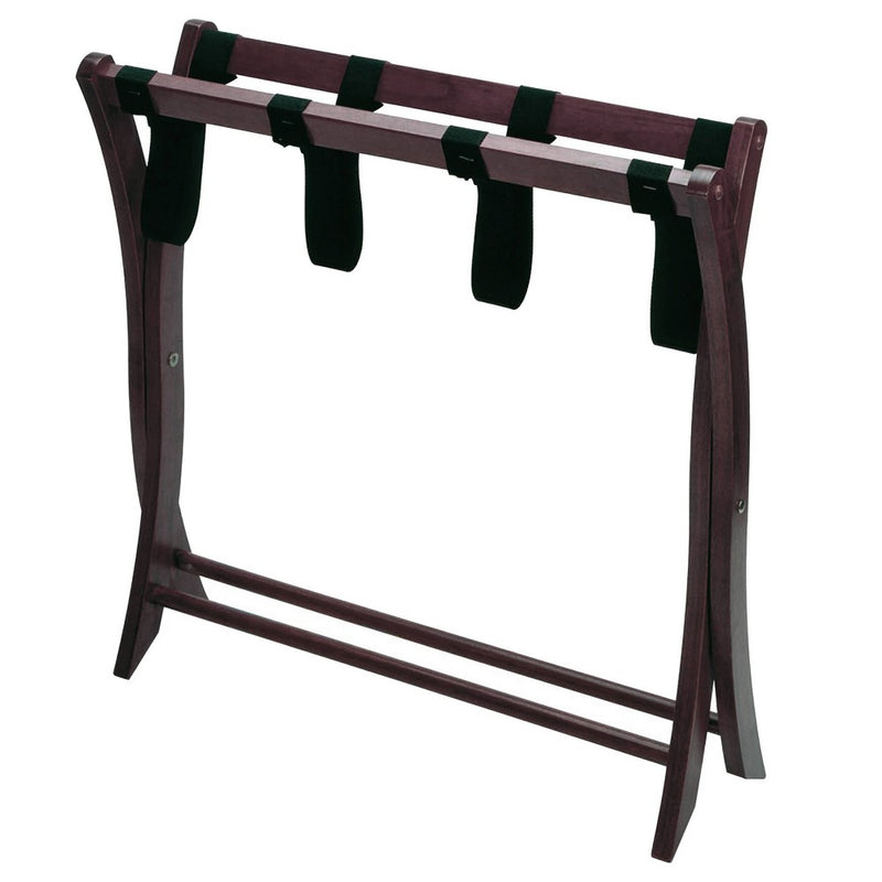 Scarlett Luggage Rack Espresso Brown - Winsome (LOCAL PICKUP ONLY)
