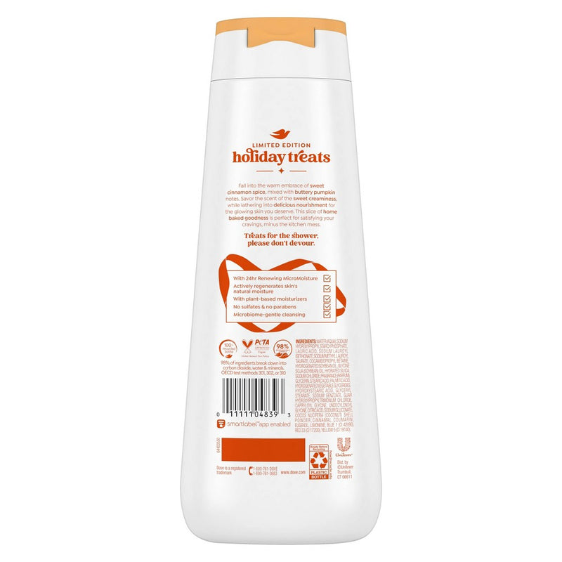Dove Beauty Limited Edition Body Wash - Cinnamon Pumpkin Pie - 20 fl oz