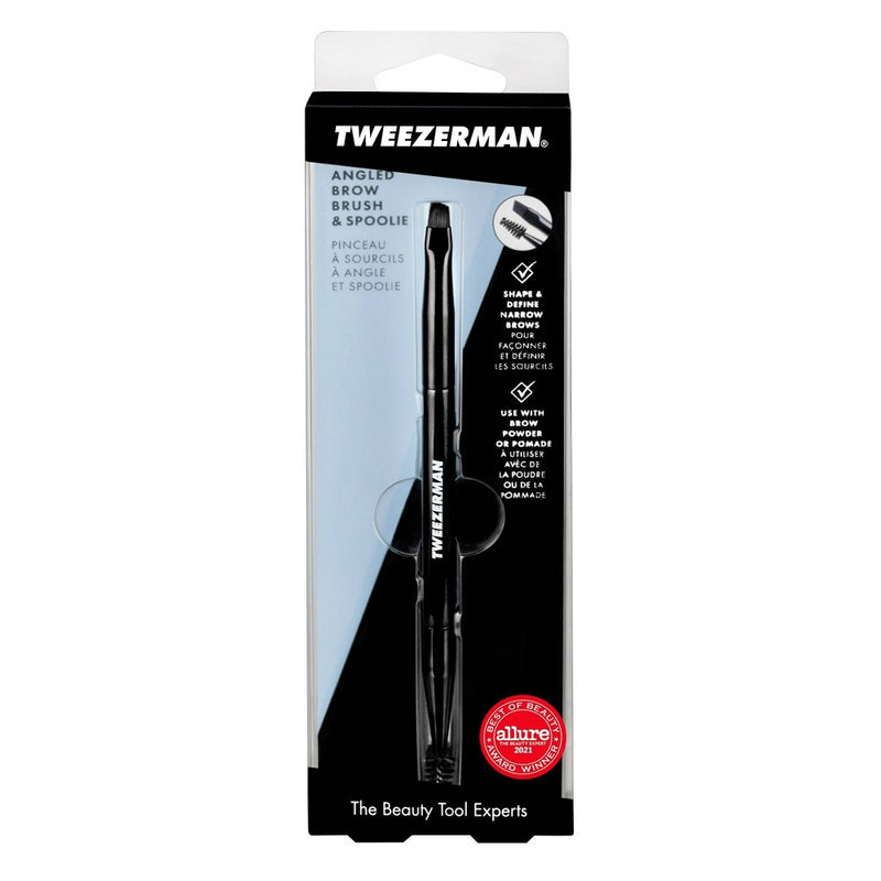 Tweezerman Angled Eyebrow Brush & Spoolie