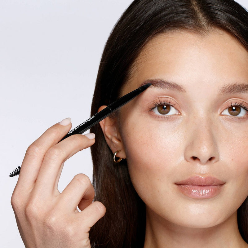 Tweezerman Angled Eyebrow Brush & Spoolie