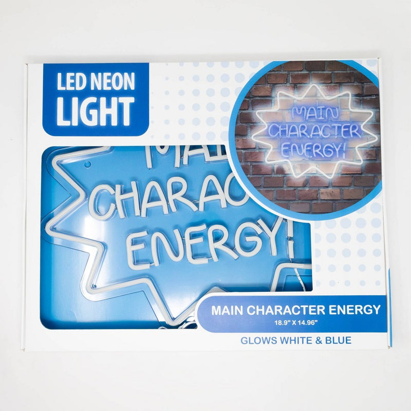 Whatever! Company Main Character Energy Neon Sign Novelty Wall Light
