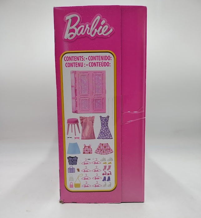 Barbie Dream Closet Toy Playset with Clothes & Accessories Set *SEE DETAILS*