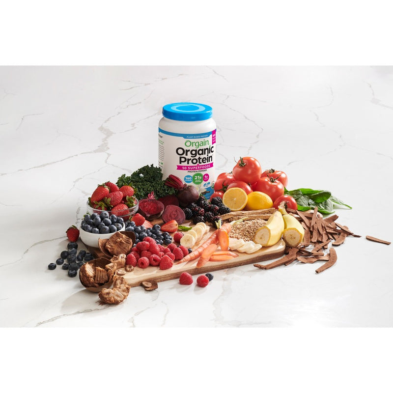 Orgain Organic Protein + Superfoods Vegan Plant Based Powder - Vanilla Bean - 32.3oz