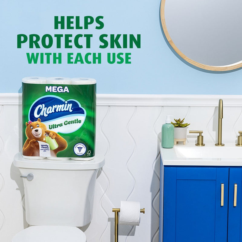 Charmin Ultra Gentle Toilet Paper - 12 Mega Rolls