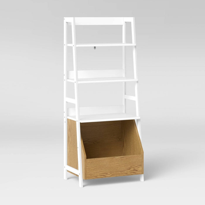Bly Kids' Bookshelf with Storage White - Pillowfort (LOCAL PICKUP ONLY)