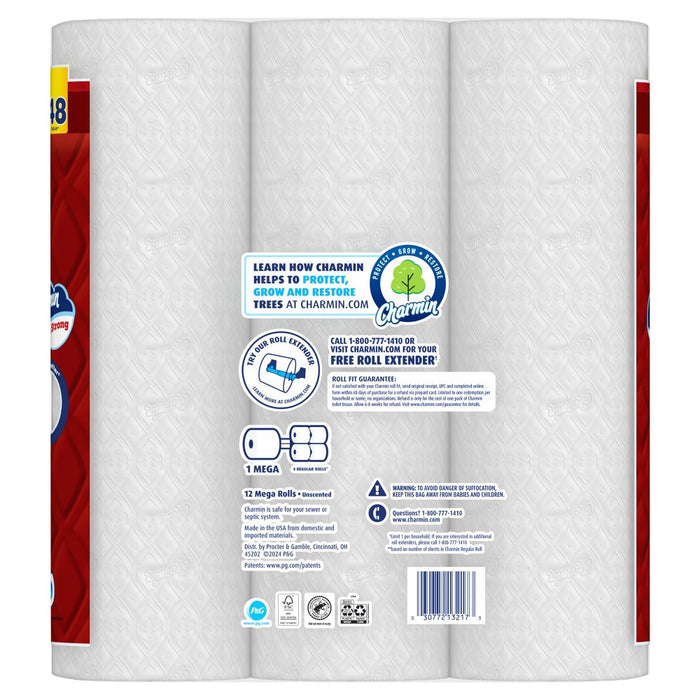 Charmin Ultra Strong Toilet Paper - 12 Mega Rolls