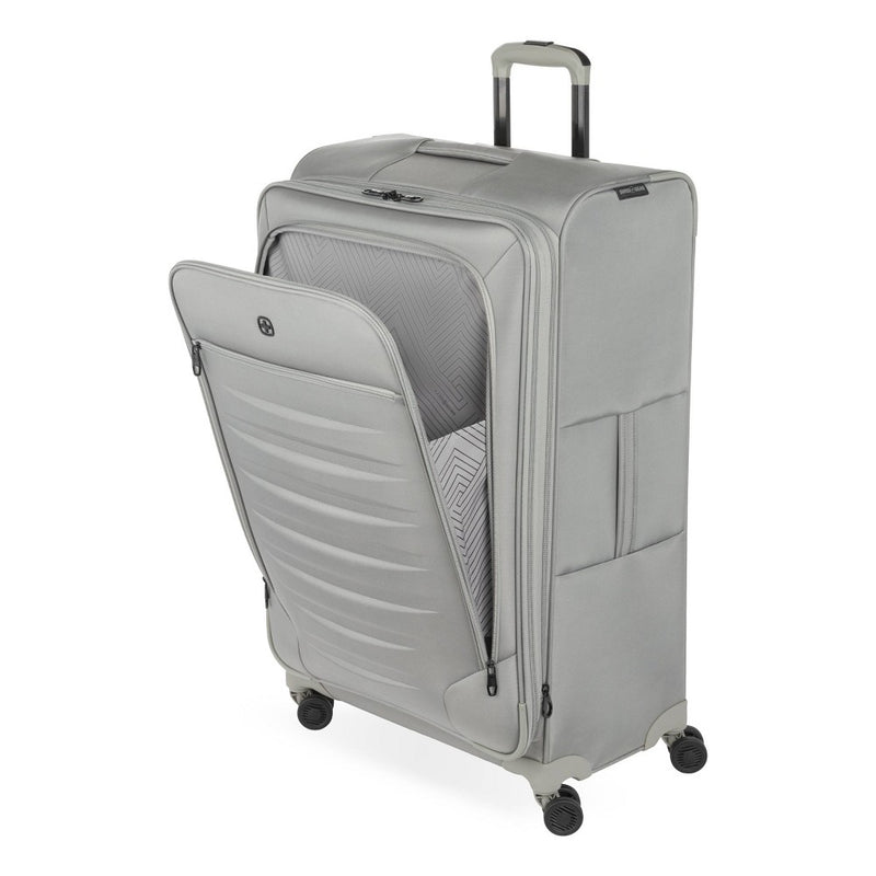 SWISSGEAR Checklite Softside Large Checked Suitcase - Gray (LOCAL PICKUP ONLY)