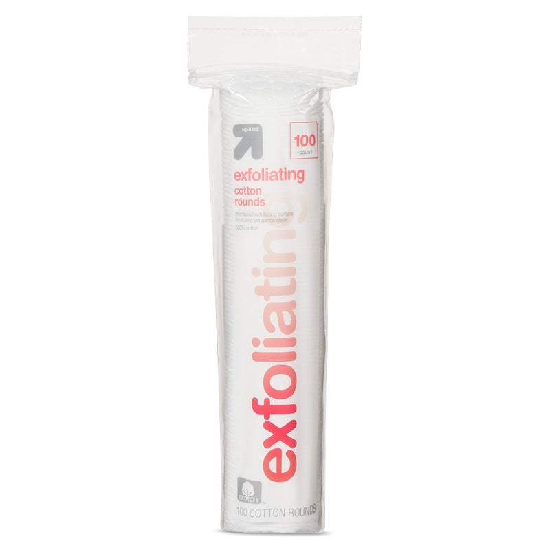 Exfoliating Cotton Rounds - 100ct - Up&Up&