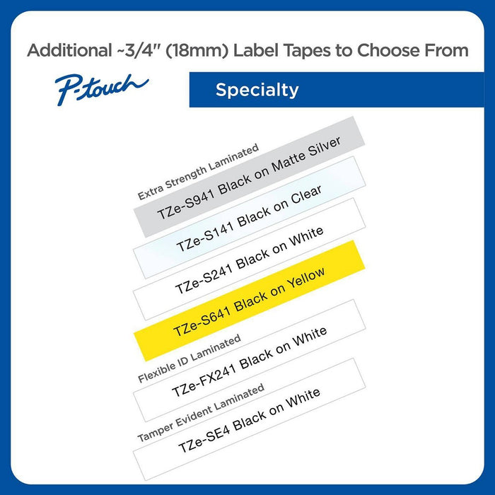Brother P-touch TZe241 Label Tape