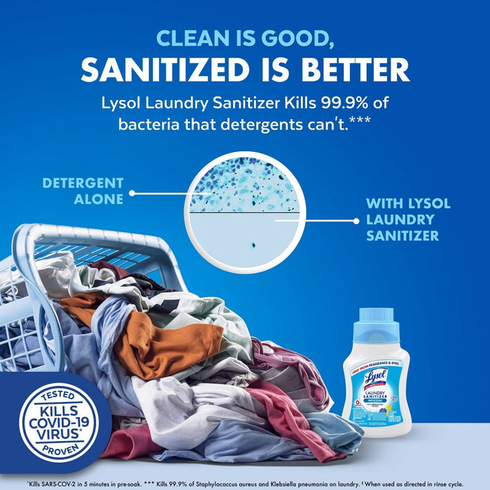 Lysol Free & Clear Laundry Sanitizer - 21 fl oz