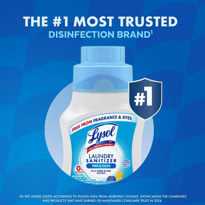 Lysol Free & Clear Laundry Sanitizer - 21 fl oz