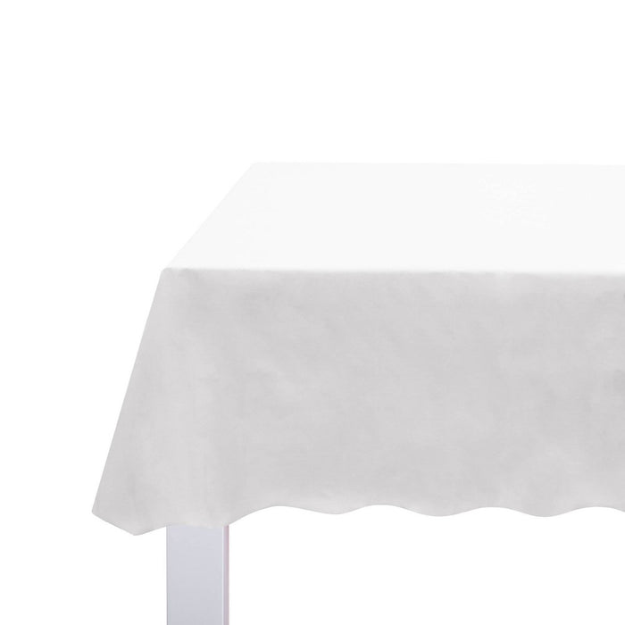 White Plastic Table Cloth - Spritz