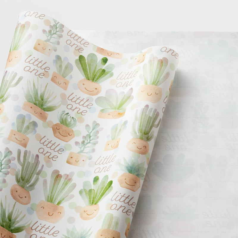 Little One Plants Baby Wrapping Paper - Spritz (LOCAL PICKUP ONLY)