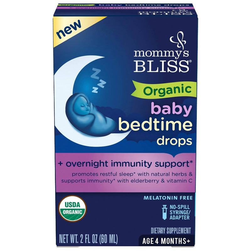Mommy's Bliss Organic Baby Bedtime Drops + Immunity Support - 2 fl oz
