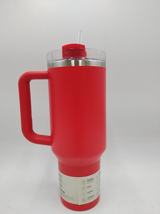 Stanley 40 oz Stainless Steel H2.0 FlowState Quencher Tumbler Chili Pepper
