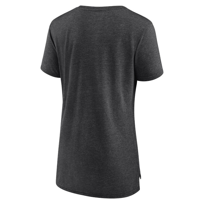 NFL Philadelphia Eagles Women's Heather Short Sleeve Scoop Neck Tri-Blend T-Shirt - S