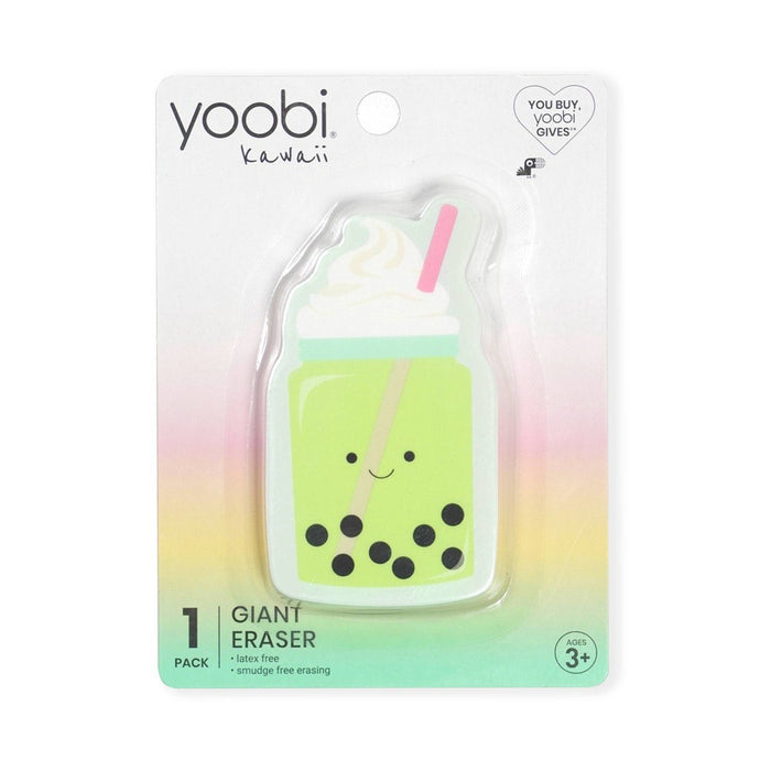 Yoobi Giant Matcha Boba Eraser