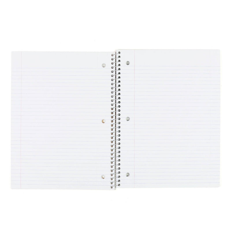 Yoobi Evolve 1 Subject Notebooks 8"x10.5" College Ruled Lime Green Daisy