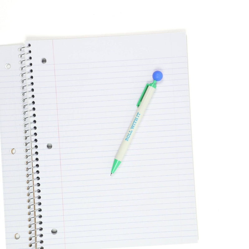 Yoobi Evolve 1 Subject Notebooks 8"x10.5" College Ruled Lime Green Daisy