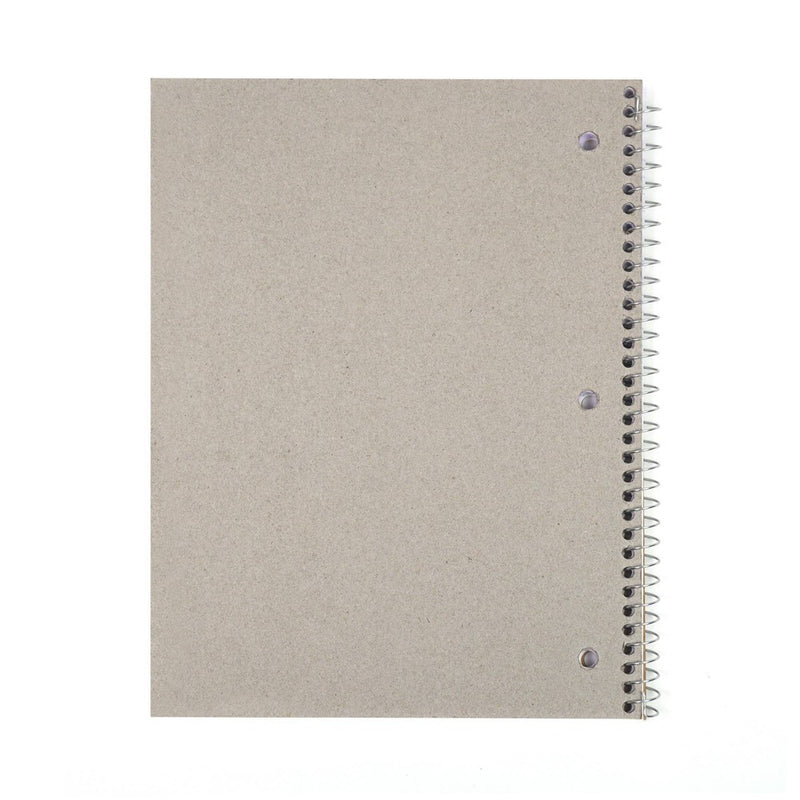 Yoobi Evolve 1 Subject Notebooks 8"x10.5" College Ruled Lime Green Daisy