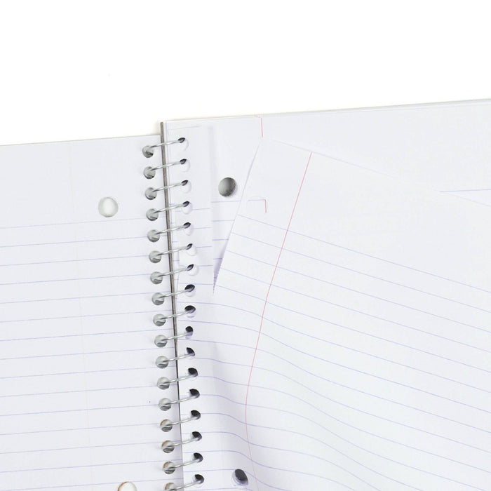 Yoobi Evolve 1 Subject Notebooks 8"x10.5" College Ruled Lime Green Daisy