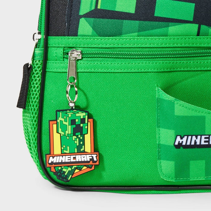 Kids' Minecraft Creeper 12" Backpack - Green