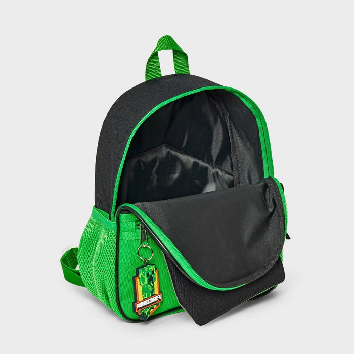 Kids' Minecraft Creeper 12" Backpack - Green