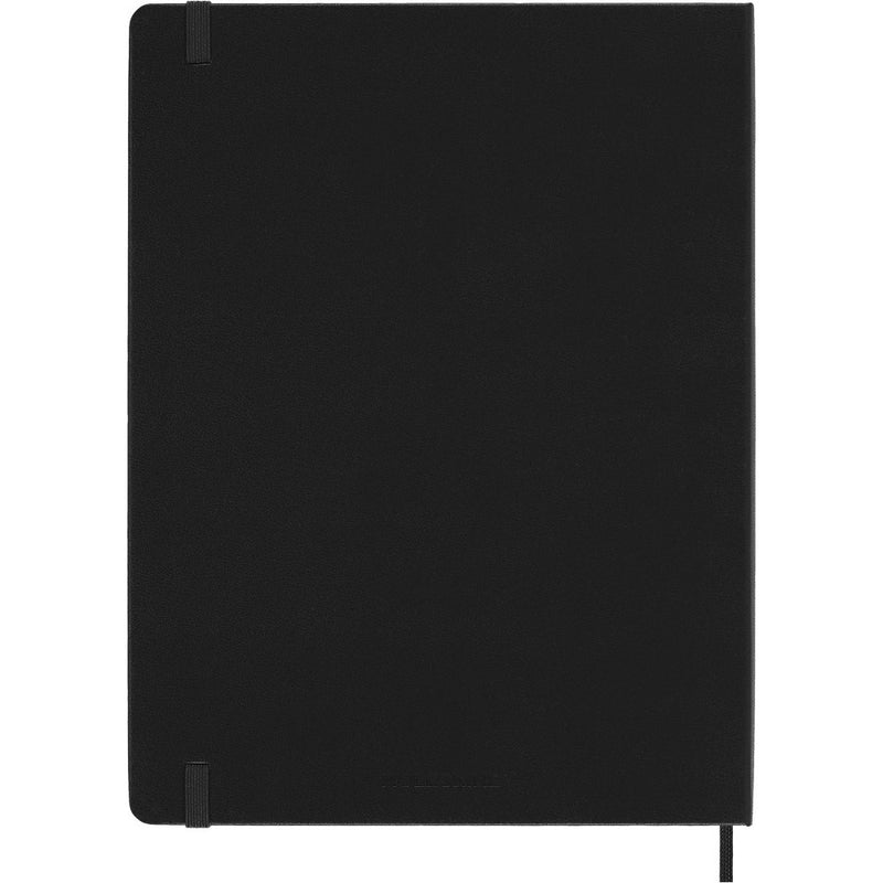 Moleskine 2024-25 XL Weekly Planner 9.84"x7.59" Hardcover Black
