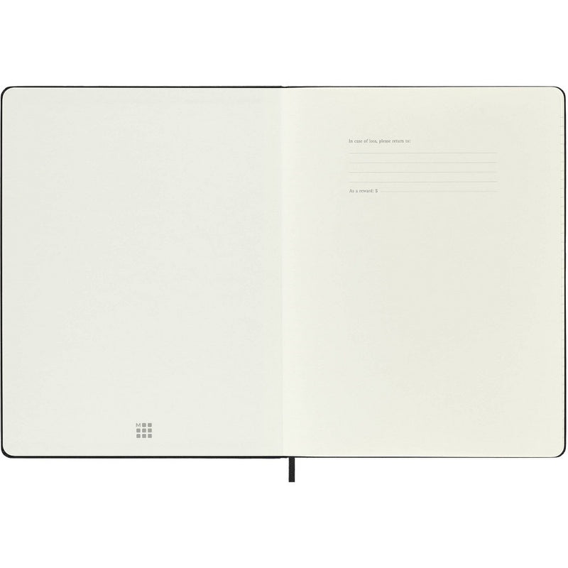Moleskine 2024-25 XL Weekly Planner 9.84"x7.59" Hardcover Black