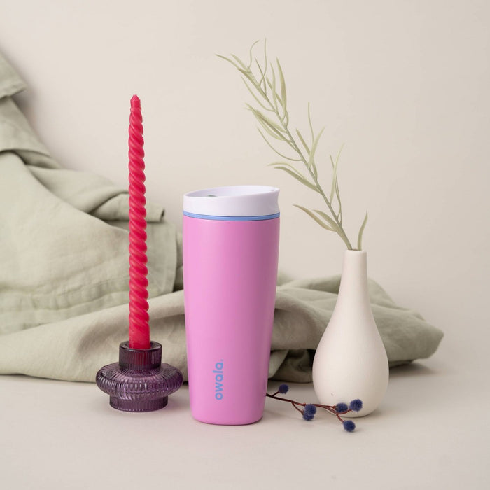 Owala SmoothSip Slider 20oz Coffee Travel Mug - Magenta Madness