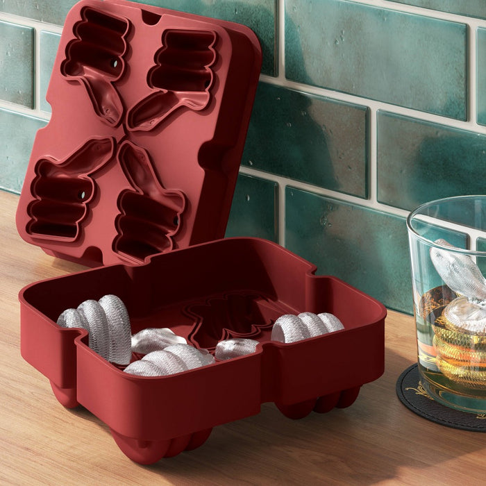 Halloween Snakes Silicone Ice Cube Tray Red - Threshold
