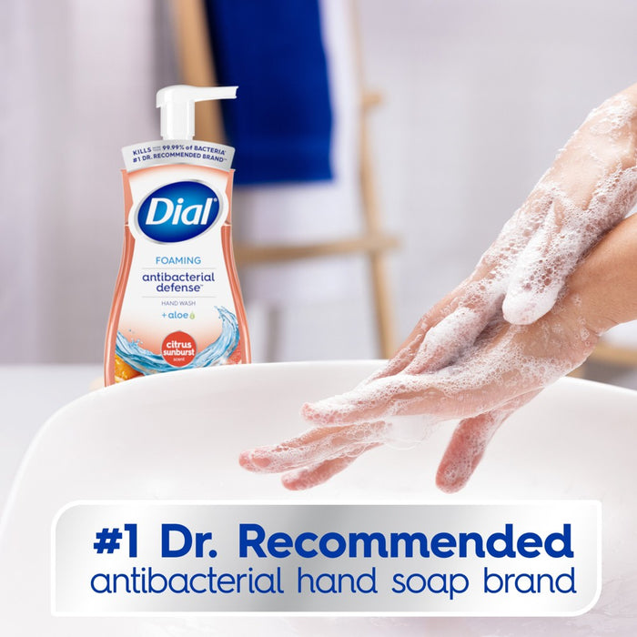Dial Complete Antibacterial Foaming Hand Wash - Citrus Sunburst - 10 fl oz