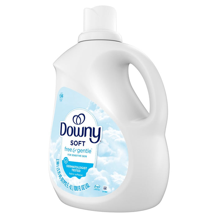 Downy Free & Gentle Liquid Fabric Softener - 100 fl oz