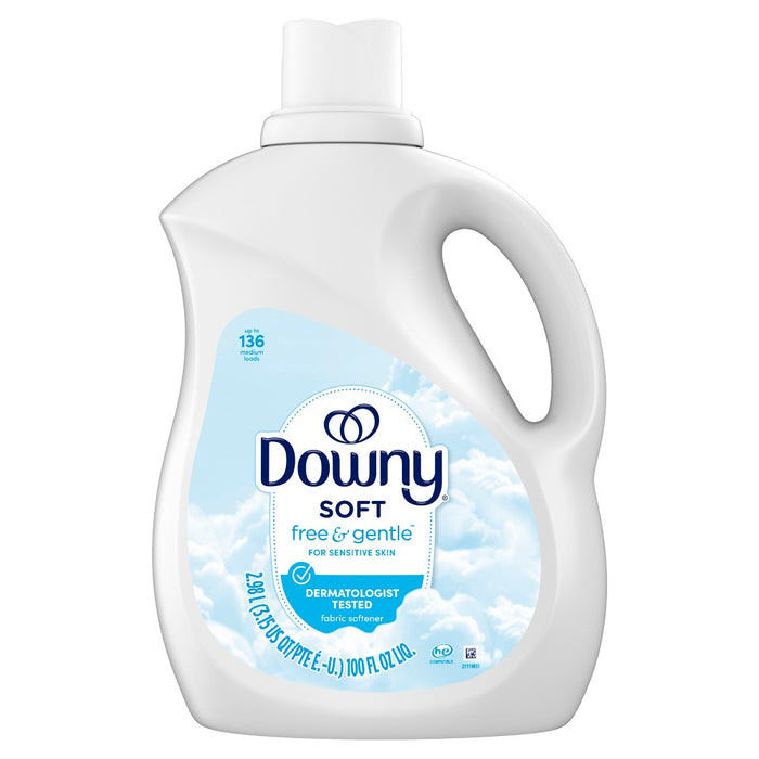 Downy Free & Gentle Liquid Fabric Softener - 100 fl oz
