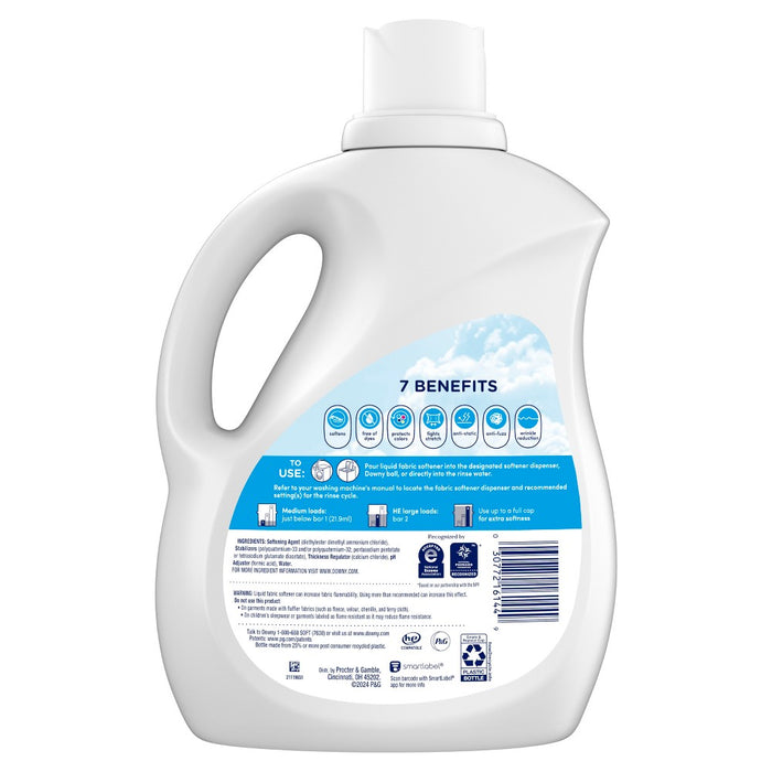 Downy Free & Gentle Liquid Fabric Softener - 100 fl oz